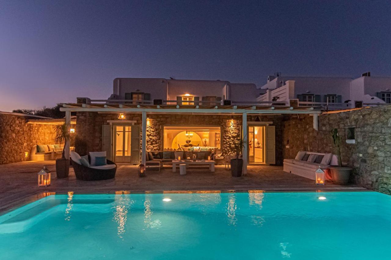 Mando Pool Villas W Sea Views - Five Bedrooms Super Paradise Beach  Exterior foto