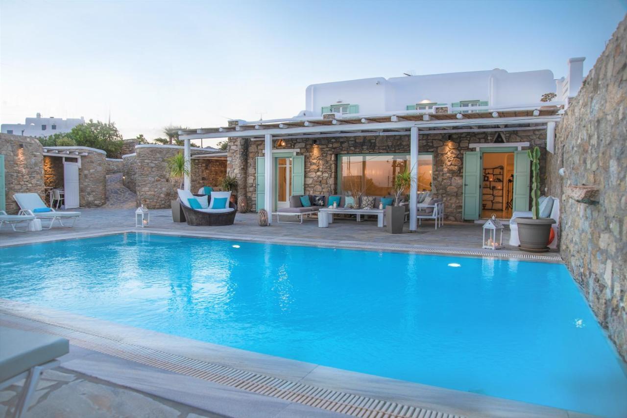 Mando Pool Villas W Sea Views - Five Bedrooms Super Paradise Beach  Exterior foto