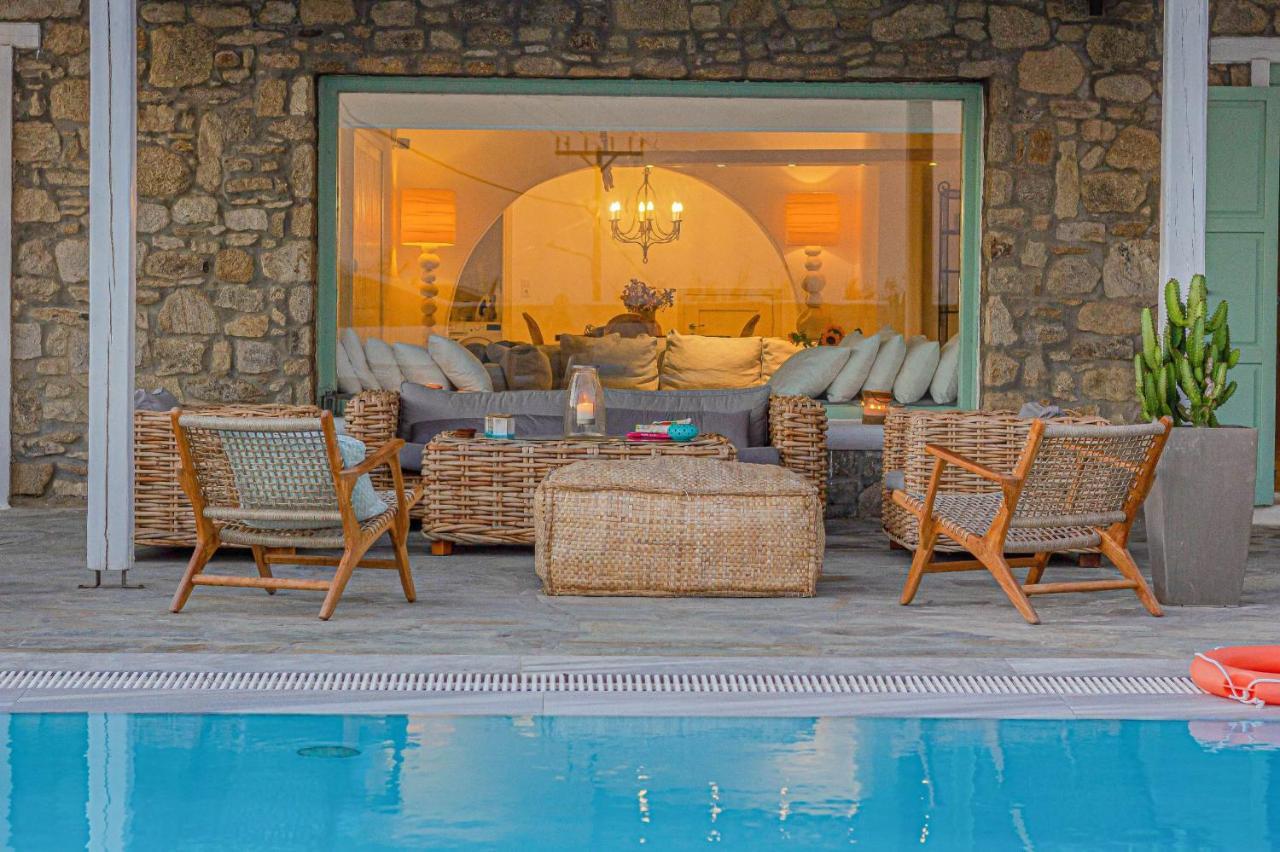 Mando Pool Villas W Sea Views - Five Bedrooms Super Paradise Beach  Exterior foto