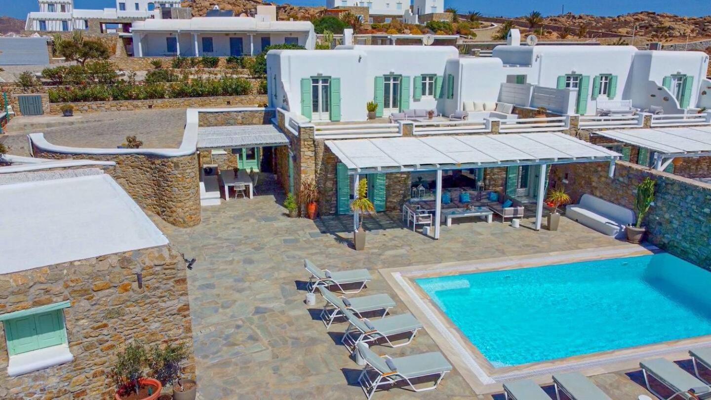 Mando Pool Villas W Sea Views - Five Bedrooms Super Paradise Beach  Exterior foto