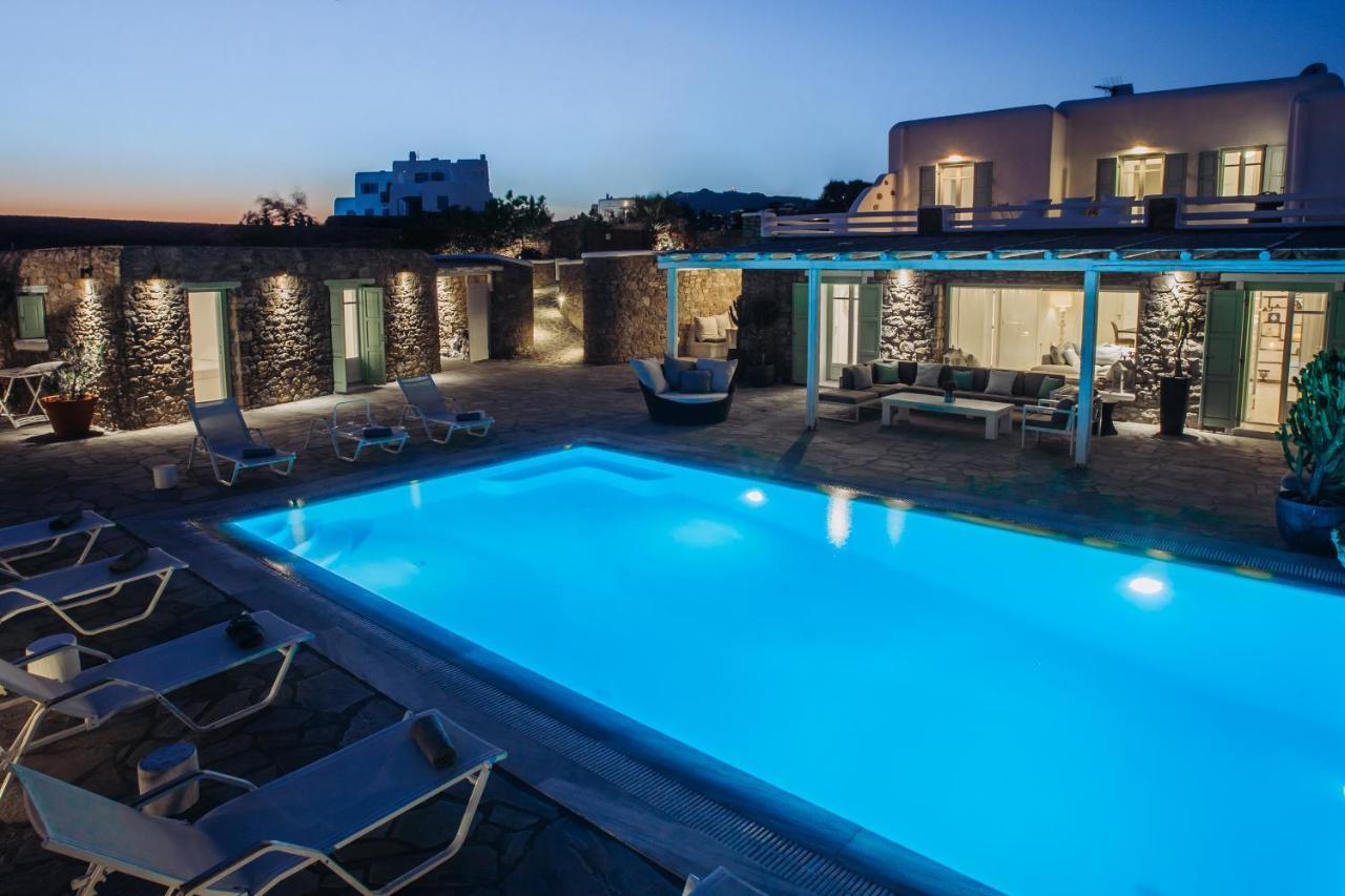 Mando Pool Villas W Sea Views - Five Bedrooms Super Paradise Beach  Exterior foto